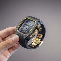 46/42/49mm碳纤维AppleWatch快拆改装壳适用苹果手表iwatch表带钛