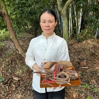 特产山货农户手工砍晒的材料搭配川红花泡酒仅外用