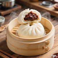 核桃豆沙包子 100g*5 食品生鲜