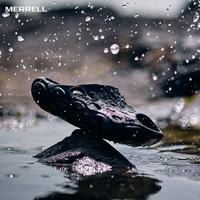 MERRELL 户外毒液SLIDE 2.0T出街情侣沙滩运动拖鞋外穿防滑软底舒适黑37.5