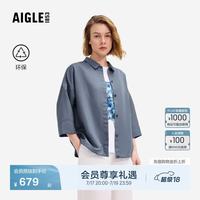 AIGLE 女款七分袖衬衫
