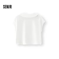 森马 女式POLO衫 白色调00311 XS