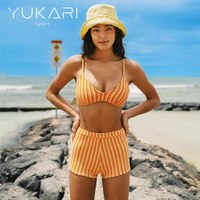 yukari swim 分体比基尼女士泳衣