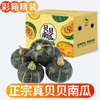 百亿补贴：盈羽 贝贝南瓜板栗味小南瓜 2.8/4.8斤