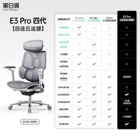 移动端：黑白调 E3 人体工学电脑椅