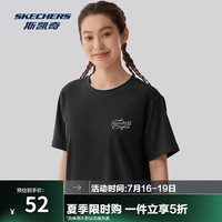 斯凯奇 女士休闲短袖衫L225W275 颜色可选