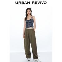 URBAN REVIVO UYL460114 碎花蝴蝶结吊带背心