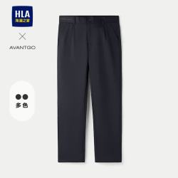 海澜之家 休闲裤男 藏青 33 175/84A 直筒裤