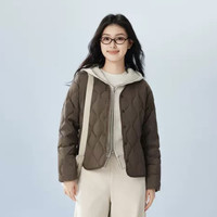 波司登 女子三防轻薄保暖V领羽绒服