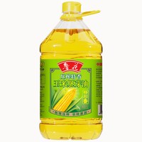 移动端、今日必买：鲁花 物理压榨玉米油胚芽油5L*1 非转基因 食用油