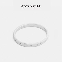 COACH REPEATED C 铰链手镯 银色 CFG12、CFG13