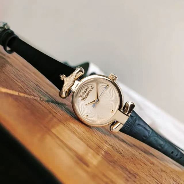 Vivienne Westwood BFVV090GDBK 复古镀金皮带石英女表