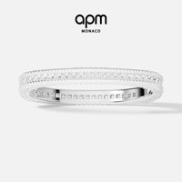 APM Monaco APM密镶手镯简约前卫气质设计感高端奢华方形手饰女