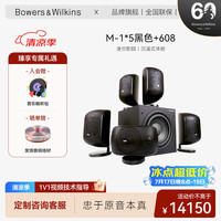 宝华韦健 MT-50 家庭影院5.1套装 卫星音箱  发烧级影院音响 免费上门安装 黑色