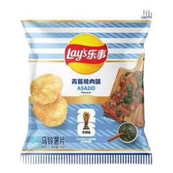 乐事 多种混合口味 青酱烤肉味135克
