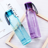 LOCK&LOCK HLC644S601 塑料杯 550ml*2 绿色+紫色