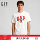 Gap 821805 纯棉卡通印花 白色 XL 男士T恤