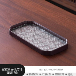 棠门 家用沥水茶台复古干果托盘