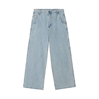 PLUS会员：Levi's BAGGY宽松直筒牛仔裤 浅蓝色 32