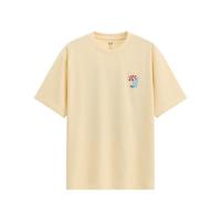 Gap 891416 吸湿速干凉感 鹅黄色 L 短袖T恤