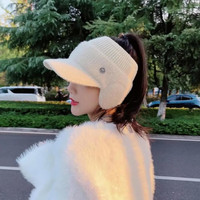 赫卡维 韩式加厚针织毛线帽