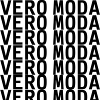 VERO MODA V领收腰修身连衣裙