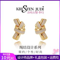 KRISTEN JUDI 绳结耳环