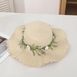 赫卡维 小雏菊草帽女夏季防晒