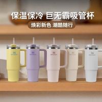 百亿补贴：斯坦利 巨无霸吸管杯 保温杯 大容量 时尚 生日礼物
