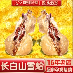 凰朝滋补堂 特大雪蛤联体油  4年林蛙油 特干新鲜长白山蛤蟆油雪哈膏20克
