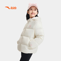 安踏 中国冰雪连帽防风面包羽绒服