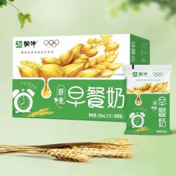蒙牛 百利包麦香味早餐奶 200ml*16袋