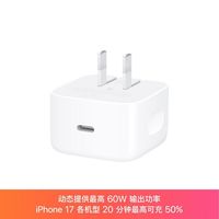 Apple 40W动态电源适配器手机充电器USB-C接口苹果原装充电器