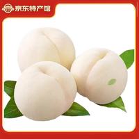 静益乐源 丹江奶油白桃 5斤果王单果150-200g
