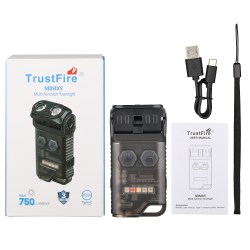 TrustFire MINIX5 多功能便携灯强光手电筒 7.6cm 78g