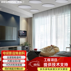 威斯汀 家庭背景音乐主机系统套装XT12京东小家智能生态 家庭影院吸顶音响蓝牙音箱 低音炮