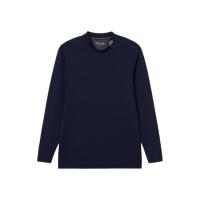 LACOSTE 拉科斯特 男士纯色高圆领长袖T恤