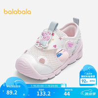 巴拉巴拉 女宝宝学步鞋婴儿鞋子2025夏204225144003