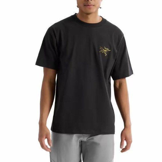 ARC'TERYX Arcteryx始祖鸟KRAGG COTTON LOGO SS纯棉圆领T恤男女同款08464