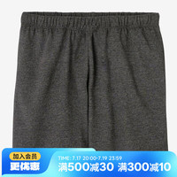迪卡侬 运动短裤夏季男透气宽松健身深灰色基础款S-4109208