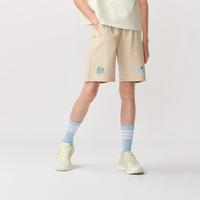 亚瑟士 童装儿童中裤夏季宽松运动舒适短裤户外