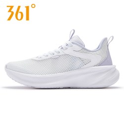 361° 361女鞋大网孔运动鞋女2026夏季新款轻便减震网面透气网眼跑步鞋
