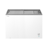 美的 MS-305LGE 300L卧式彩晶玻璃展示柜