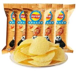 乐事 海鲜味泡菜饼40克*13袋 抽屉装 百事食品
