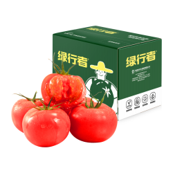 京鲜生 云南红宝石沙瓤番茄净重4.5斤大果100g+