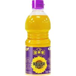 福临门 黄金小黑葵 物理压榨一级 葵花籽油 700ml