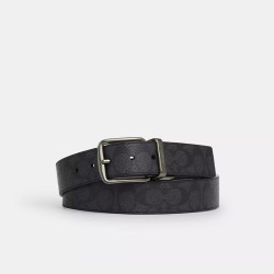 COACH 男士HARNESS 经典C纹 时尚老花腰带 CY982QBMI5