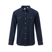 Levi's 新款经典蓝色牛仔美式复古水洗外套