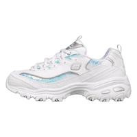 SKECHERS斯凯奇 D'lites 3.0 女士休闲运动鞋 白色/多彩色 37