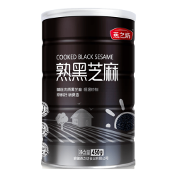 燕之坊 纯黑芝麻粉420g 烘焙熟粉学生营养早餐谷物 老人杂粮粉代餐粉